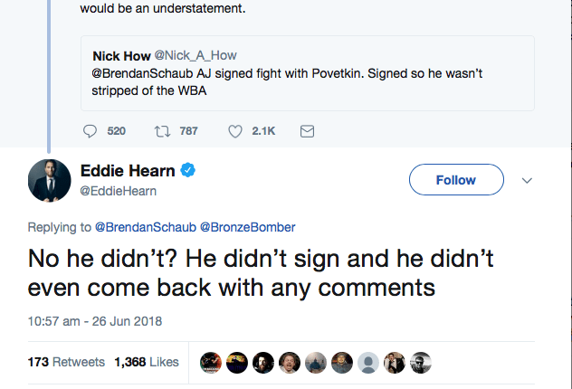 Hearn vs Wilder/Espinoza – Round by&nbsp;Round